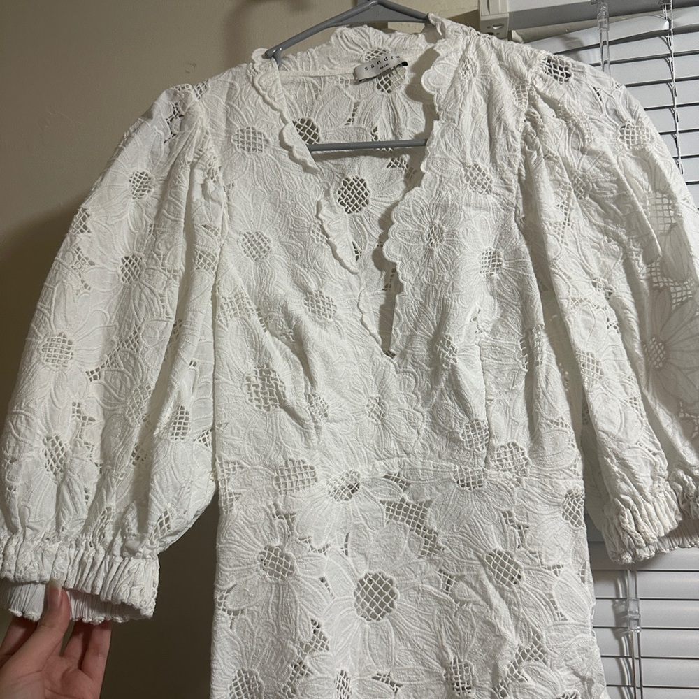 Sandro lace shirt